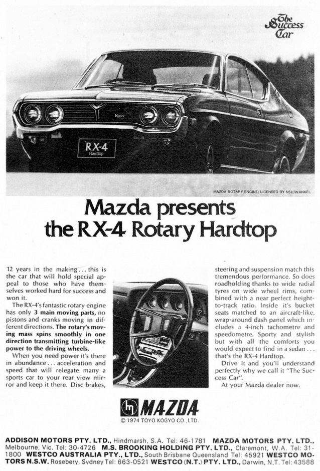 1974 Mazda RX4 Hardtop